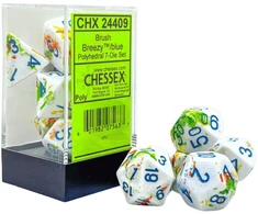 Chessex Polyhedral Breezy/mėlynas 7-Die Set