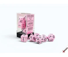 Chessex Polyhedral Speckled Rožinė/juodas 7-Die Set
