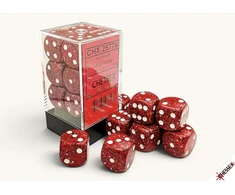 Chessex Speckled Lava Stone 16mm d6 Dice Block (12 dice)