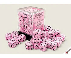 Chessex Speckled Rožinė 12mm d6 Dice Block (36 dice)