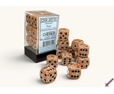 Chessex Speckled Rust 16mm d6 Dice Block (12 dice)