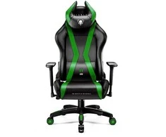 Diablo Chairs Diablo X-Horn 2.0 Normal Size Juodas-Žalias ergonominė kėdė