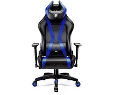Diablo Chairs Diablo X-Horn 2.0 Normal Size Juodas-Mėlyna ergonominė kėdė