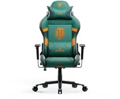 Žaidimų kėdė Diablo X-One 2.0 „World of Tanks“ spalva: žalia/oranžinė, dydis: normalus