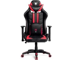 Diablo Chairs Diablo X-Ray 2.0 Normal Size Juodas-Raudona ergonominė kėdė