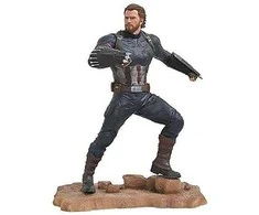 Diamond Select Toys Marvel Gallery Avengers 3 - Captain America statula | 23 cm