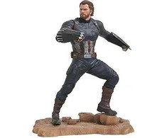 Diamond Select Toys Marvel Gallery Avengers 3 - Captain America statula | 23 cm