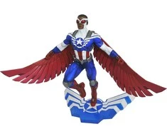 Diamond Select Toys Marvel Gallery: Captain America Sam Wilson statula | 25 cm