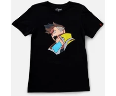 Dpi Merchandising Cyberpunk Edgerunners "David Sandevistan" marškinėliai | S Dydis