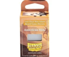 Dragon Shield Board Game Sleeves - American Mini (100 vnt.)