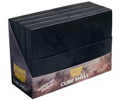 Dragon Shield Cube Shell - Shadow Juodas (8 Vnt)