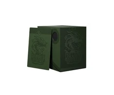 Dragon Shield Double Shell Deck Box - Forest Žalias/Juodas