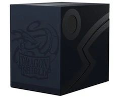Dragon Shield Double Shell Deck Box - Midnight Mėlyna/Juodas