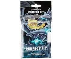 Dragon Shield Japanese Size Perfect Fit Inner Sleeves - Clear (100 Vnt)