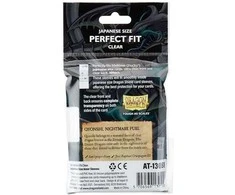 Dragon Shield Japanese Size Perfect Fit Inner Sleeves - Clear (100 Vnt)