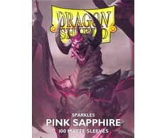 Dragon Shield Sleeves - Matte Standard size - Rožinė Sapphire (100 Sleeves)