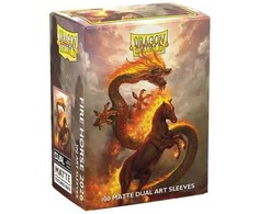 Dragon Shield Standard Matte Dual Art Sleeves - Fire Horse (100 Sleeves)