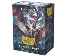 Dragon Shield Standard Matte Dual Sleeves Special Edition - Mėlyna Sidabrinis (100 Sleeves)