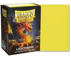 Dragon Shield Standard Matte Dual Sleeves - Lightning (100 Vnt)