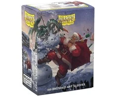 Dragon Shield Standard size Brushed Art Sleeves - Christmas 2025 (100 Sleeves)