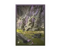 Dragon Shield Standard size License Sleeves - Landfall Series - Verdant Catacomb (100 Sleeves)
