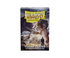 Dragon Shield Standard size Outer Sleeves - Matte Clear (100 vnt)