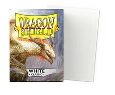 Dragon Shield Standard Sleeves - Classic Baltas (100 Vnt)