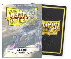„Dragon Shield“ standartinės rankovės – klasikinės, skaidrios (100 vnt.)