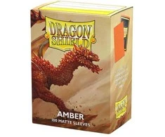 Dragon Shield Standard Sleeves - Matte Amber (100 vnt.)