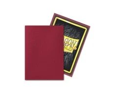 Dragon Shield Standard Sleeves - Matte Blood Raudona 'Simurag' (100 Vnt)