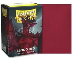 Dragon Shield Standard Sleeves - Matte Blood Raudona 'Simurag' (100 Vnt)