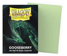 Dragon Shield Standard Sleeves - Matte Dual - Gooseberry (100 Pcs)