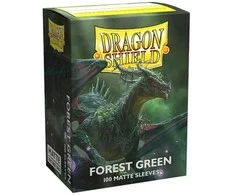 Dragon Shield Standard Sleeves - Matte Forest Žalias (100 vnt)