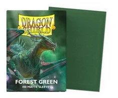 Dragon Shield Standard Sleeves - Matte Forest Žalias (100 vnt)