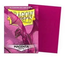 Dragon Shield Standard Sleeves - Matte Magenta (100 Vnt)