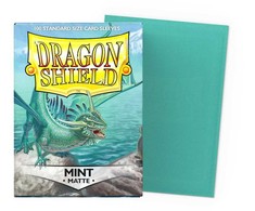 Dragon Shield Standard Sleeves - Matte Mint (100 Vnt)