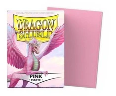 Dragon Shield Standard Sleeves - Matte Rožinė (100 vnt.)