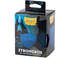 Dragon Shield Strongbox Box - Clear Mėlyna