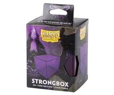 Dragon Shield Strongbox Box - Clear Violetinė
