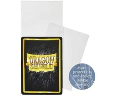 Dragon Shield Thick Clear Sleeves – Perfect Fit Clear (100 vnt.)