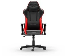 DXRACER Formula Series L juoda-raudona dirbtinės PVC odos ergonominė kėdė (D23-LTC-NR)
