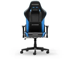 DXRACER Prince Series L juoda - mėlyna dirbtinės PVC odos ergonominė kėdė (F24-LTC-NB)