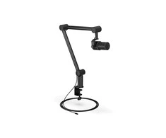 Endorfy Solum Studio juodas kondensatorinis mikrofonas su laidu + laikiklis | USB
