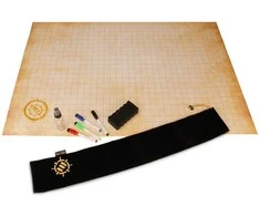 ENHANCE Tabletop RPGs Deluxe RPG Grid Mat Campaign Kit