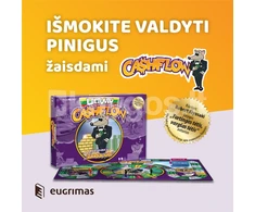 Stalo žaidimas CASHFLOW (Pinigų Srautas), lietuvių k.
