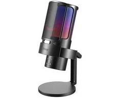Fifine Technology FIFINE Ampligame A8Plus laidinis mikrofonas su RGB apšvietimu | USB