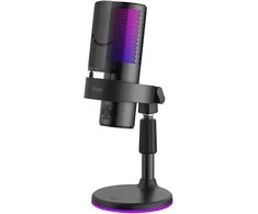 FIFINE Ampligame A9S laidinis mikrofonas su RGB apšvietimu | USB