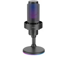 FIFINE Ampligame A9S laidinis mikrofonas su RGB apšvietimu | USB