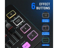FIFINE AmpliGame SC3 Audio mikšerinis pultas| USB/XLR