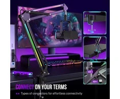 FIFINE BM38 RGB mikrofono laikiklis